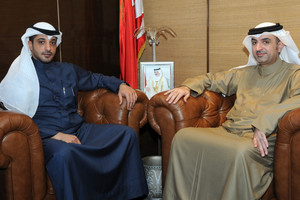 الجودر يستقبل النائب آل رحمة ويشيد بإسهامات مجلس النواب