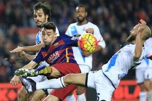 برشلونة يكتفي بنقطة أمام ديبورتيفو في 'الليغا'