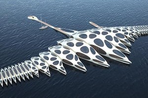 بالصور... معماري يصمم منتجعا عائما فخما يطوف برواده حول العالم