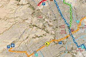 قطار الرياض: بدء تركيب آلة الجسور الخامسة بمسار «طريق المدينة»
