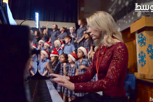 بالصور والفيديو... 'اوركسترا الشتاء' تشدو في مدرسة سانت كريستوفر