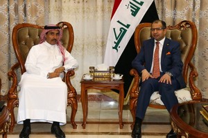 'رئيس النواب العراقي' يبدي للسفير القطري تسخير الجهود لإطلاق سراح الصيادين المختطفين