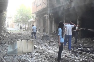 مقتل 9 طالبات سوريات في قصف صاروخي بدير الزور