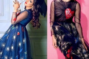 أحلام ترتدي نفس فستان حبيبة كريستيانو رونالدو السابقة