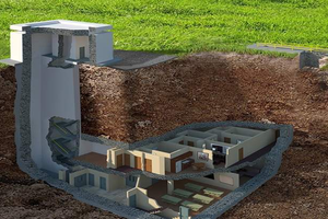 بالصور.. بيت تحت الأرض بـ 17 مليون دولار للوقاية من هجوم نووي