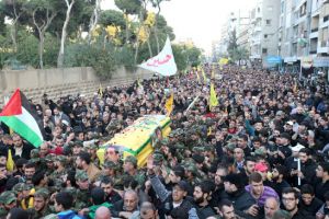 نصر الله يتهم اسرائيل بمقتل القنطار ويتوعدها بالرد