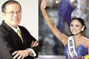 رئيس الفيليبين الأعزب...عاشق ولهان بملكة جمال الكون الجديدة