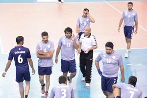 بالصور مبارة التضامن وعالي لدوري الطائرة