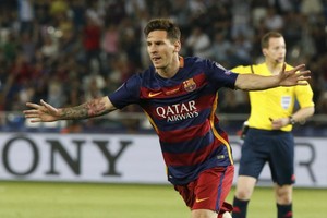 'غلوب سوكر' تختار ميسي أفضل لاعب في العالم لعام 2015