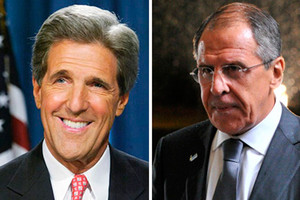 لافروف وكيري يبحثان هاتفيا آفاق التسوية السورية