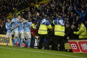 مانشستر سيتي يقلب الطاولة على واتفورد بالدوري الانجليزي