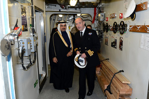 بالصور... سمو ولي العهد: أسس الأمن والاستقرار من أهم الخواص الاستراتيجية للعلاقات البحرينية البريطانية 