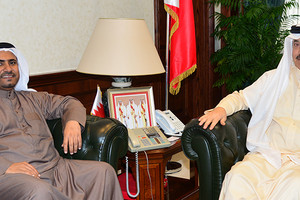 حميدان يبحث مع العسومي تعزيز مجالات التوظيف للباحثين عن عمل