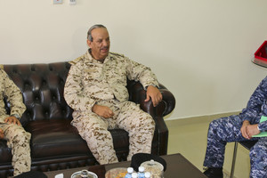 القائد العام يزور إحدى وحدات قوة دفاع 