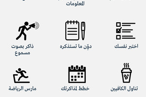انفوجرافيك... كيف تستعد للامتحانات؟