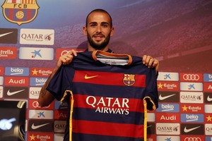 فيدال سعيد بمشاركته الأولى مع برشلونة بالدوري الأسباني