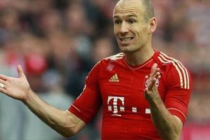 اللاعب الهولندي روبن يتطلع إلى المشاركة في كأس العالم 2018