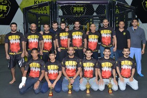 خالد بن حمد يستقبل أبطال بطولة الهند لـ MMA