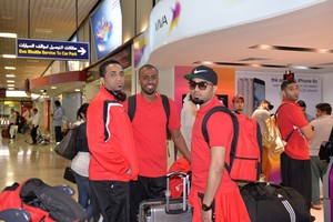 بالصور...وصول منتخب الامارات   للمشاركة في التصفيات الاسيوية لكرة اليد 