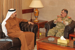 مدير أركان الحرس الوطني يبحث مع وكيل 'الخارجية' المواضيع ذات الاهتمام المشترك