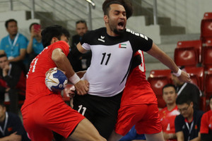 مباراة الصين والإمارات في بطولة آسيا لكرة اليد 2016