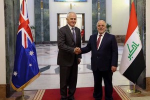 رئيس الوزراء الاسترالي يقوم بزيارة مفاجئة لبغداد