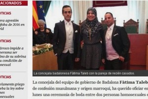 مستشارة مسلمة في إسبانيا تثير ضجة بتزويجها للمثليين