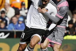 ألكاسير ينقذ فالنسيا من الهزيمة ويقوده للتعادل مع فاليكانو في الوقت القاتل