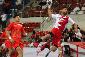 بالصور... مباراة البحرين والصين في اليوم الثالث من بطولة آسيا لكرة اليد 2016