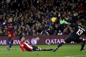 شاهد صور الانتصار الكبير لبرشلونة على بلباو في 'الليغا'