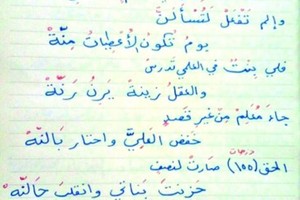 ولي أمر طالبة في الإمارات يتظلم بطريقة إبداعية