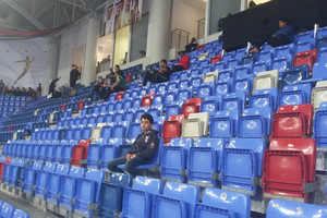 حضور ضعيف للجمهور السعودي