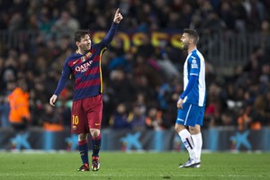 ميسي يغيب عن تدريبات برشلونة والشكوك تحوم حول لحاقه بلقاء بيلباو غدا