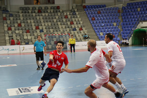 بالصور... مباراة كوريا الجنوبية وسورية في اليوم الثامن لبطولة آسيا لكرة اليد 2016