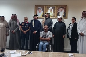 محمد بن دعيج يلتقي المطوع ويؤكد حرص الاتحاد بإنجاح المهرجان