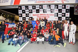 فريق بتلكو يواصل سيطرته على بطولة الكارتنغ للتحمل 3 ساعات