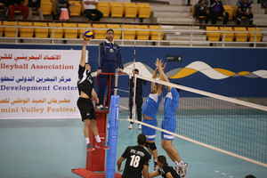 شاهد صور مباراة بني جمرة والنبيه صالح في دوري الطائرة