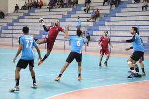 شاهد صور مباراة الشباب وسماهيج في دوري اليد