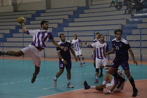 شاهد صور فوز باربار على الاتحاد في دوري اليد