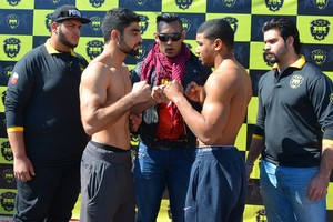 خالد بن حمد يؤكد نجاح الحدث ومواصلة الدعم لتطوير رياضة MMA البحرينية