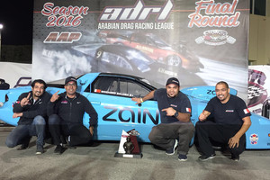 فريق 'زين ريسنغ' بطل البطولة العربية لسباقات السرعة للمرة الثانية على التوالي