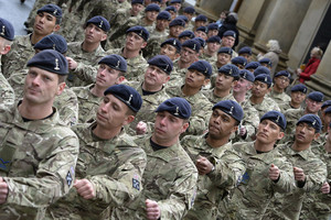 القوات البريطانية تتدرب في الأردن على التوغل في شرق أوروبا