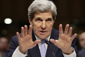 كيري يدعو روسيا للمساعدة في التوصل لوقف فوري لإطلاق النار في سوريا