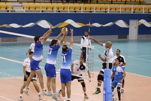 النبيه صالح ينتصر على البسيتين بدوري الطائرة