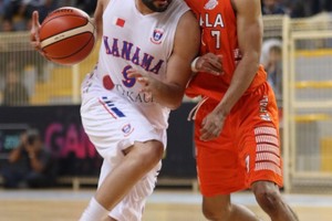 شاهد صور فوز المنامة على الحالة في النهائي الأول لكأس السلة