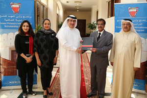 'البحرين الوطني' يقدم دعمه السنوي لبرنامج ولي العهد للمنح الدراسية العالمية