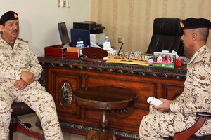 مجموعة القتال التابعة لـ 'قوة الدفاع' تتوجه للسعودية للمشاركة في 'رعد الشمال'