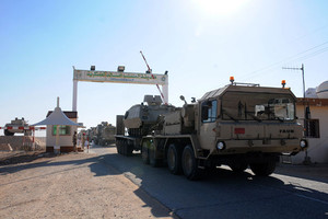 وصول مجموعة القتال التابعة لقوة دفاع البحرين لقاعدة الملك خالد العسكرية بحفر الباطن