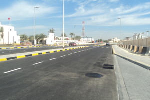 'الأشغال' تنتهي من أعمال توسعة مدخل المنطقة التعليمية بمدينة عيسى