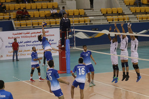 شاهد بالصور... النجمة يرد اعتباره أيضا من البسيتين في دوري الطائرة